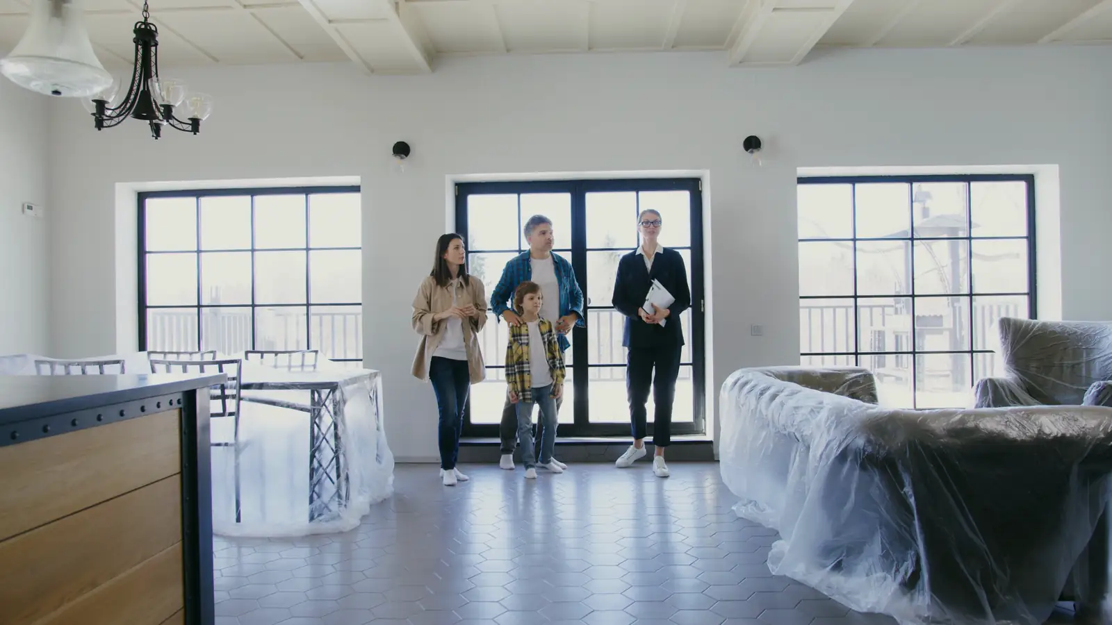 Mortgage protection page - still image turned into video